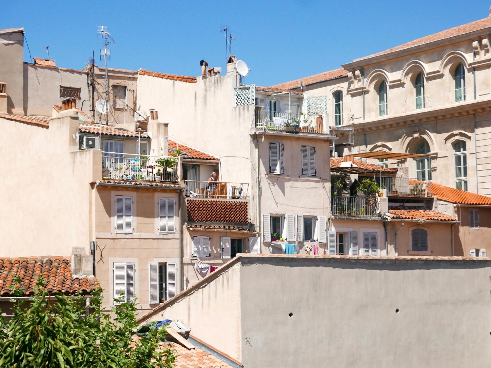 Hotel Vieux Port Panier Jardin Marseilles Exterior foto